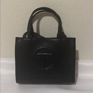 Telfar Black Mini Bag